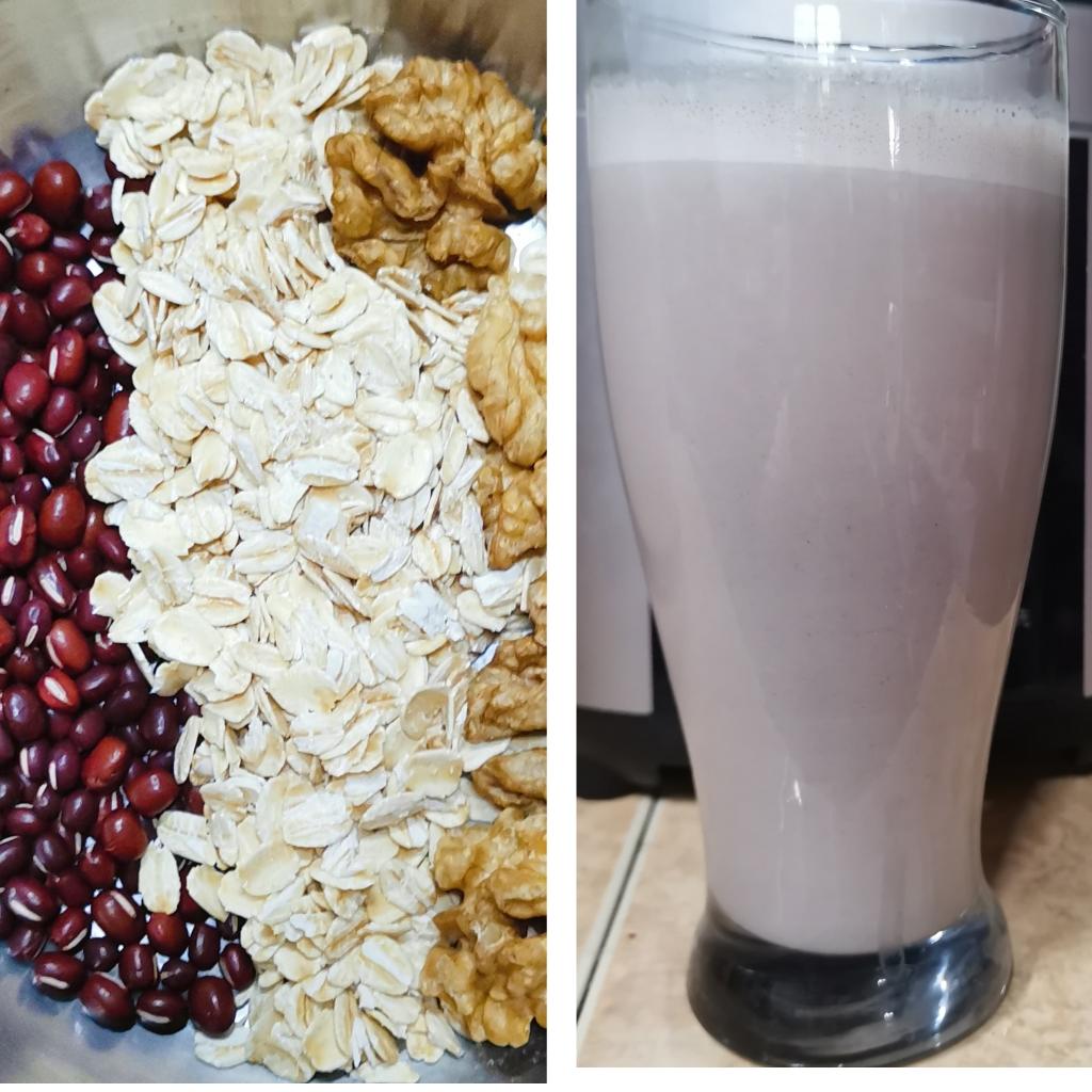 红豆核桃燕麦奶的做法