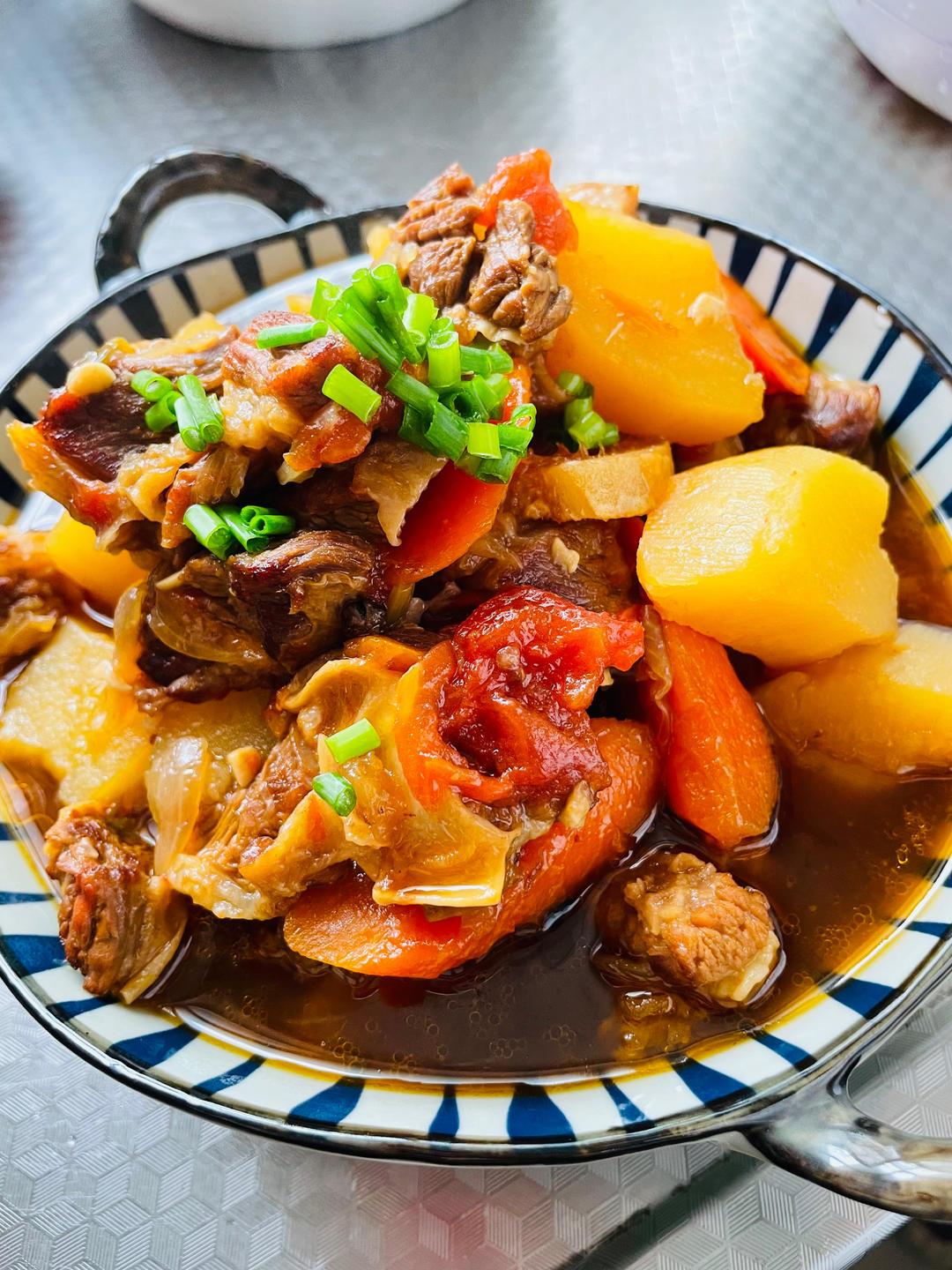 番茄土豆炖牛腩