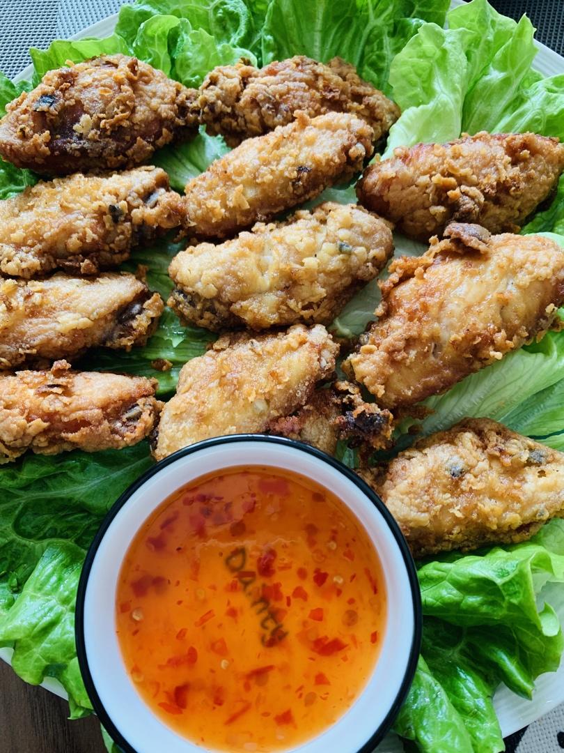 蒜香炸鸡翅