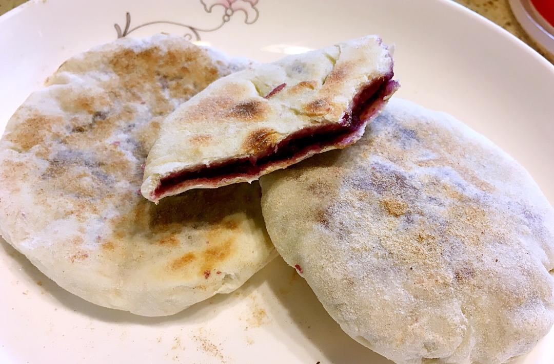 紫薯饼（无油）