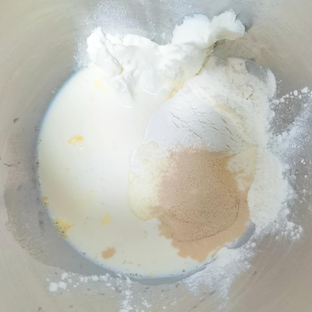 纯奶手撕吐司的做法 步骤1