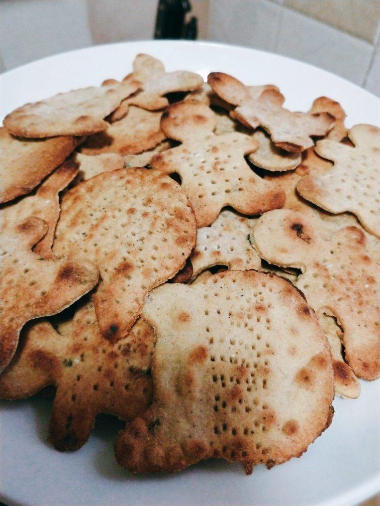 葱香小饼干（不用烤箱和黄油）