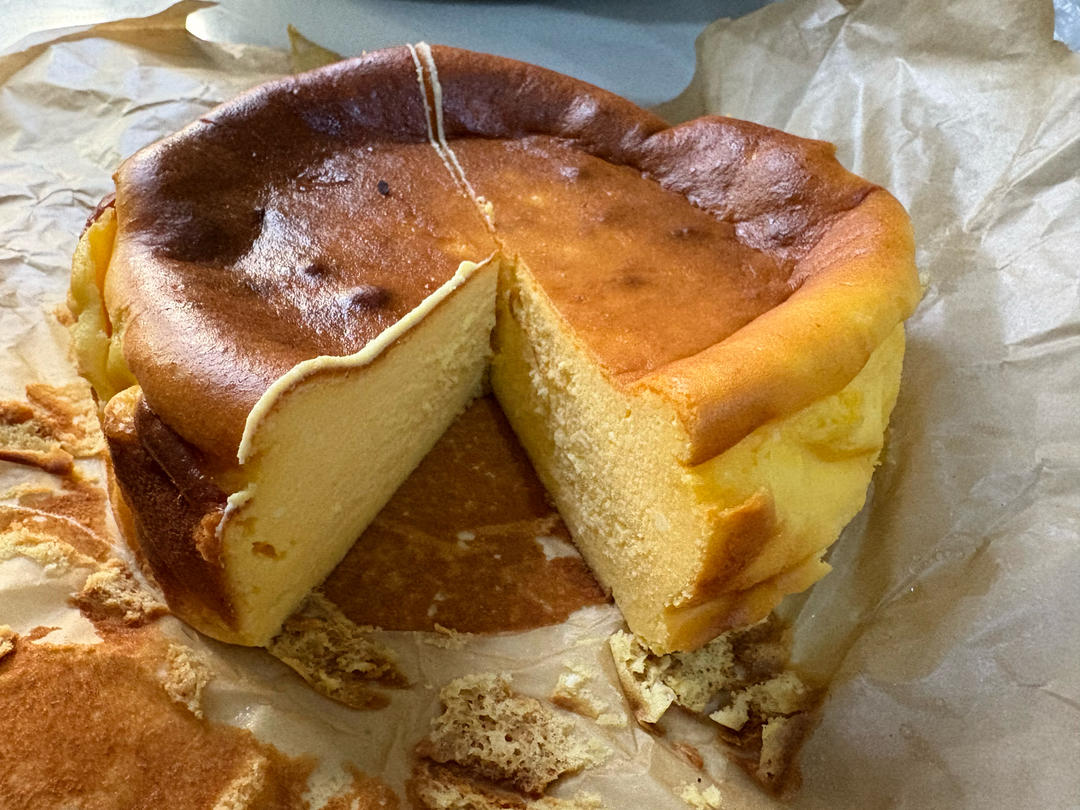 巴斯克芝士蛋糕『最简单的蛋糕』零失败🔥芝士控