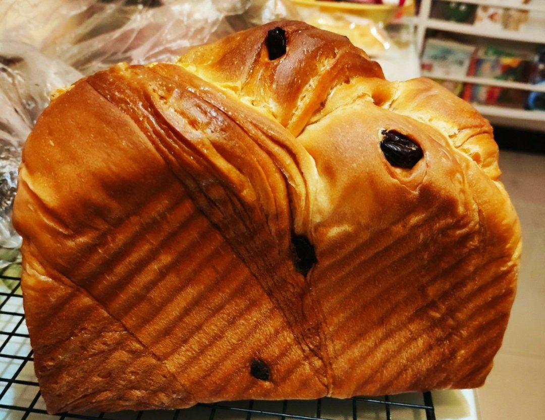 双重拉丝的红糖麻薯吐司