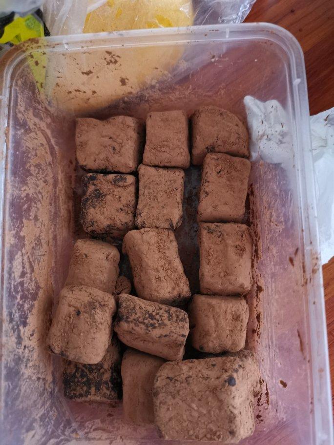 用可可粉做生巧