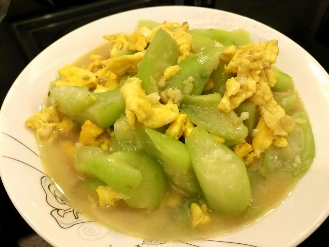丝瓜炒蛋