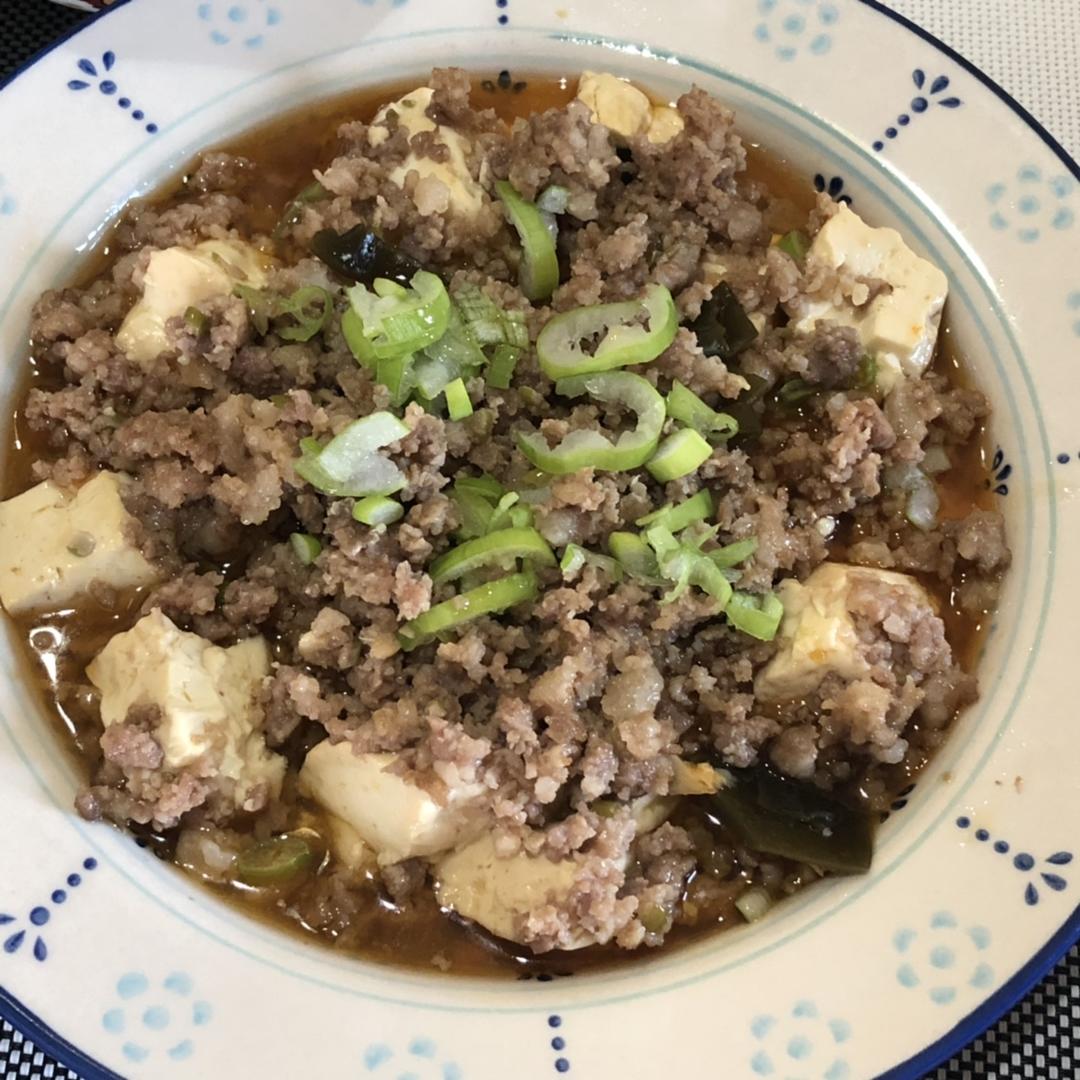 肉末蒸豆腐