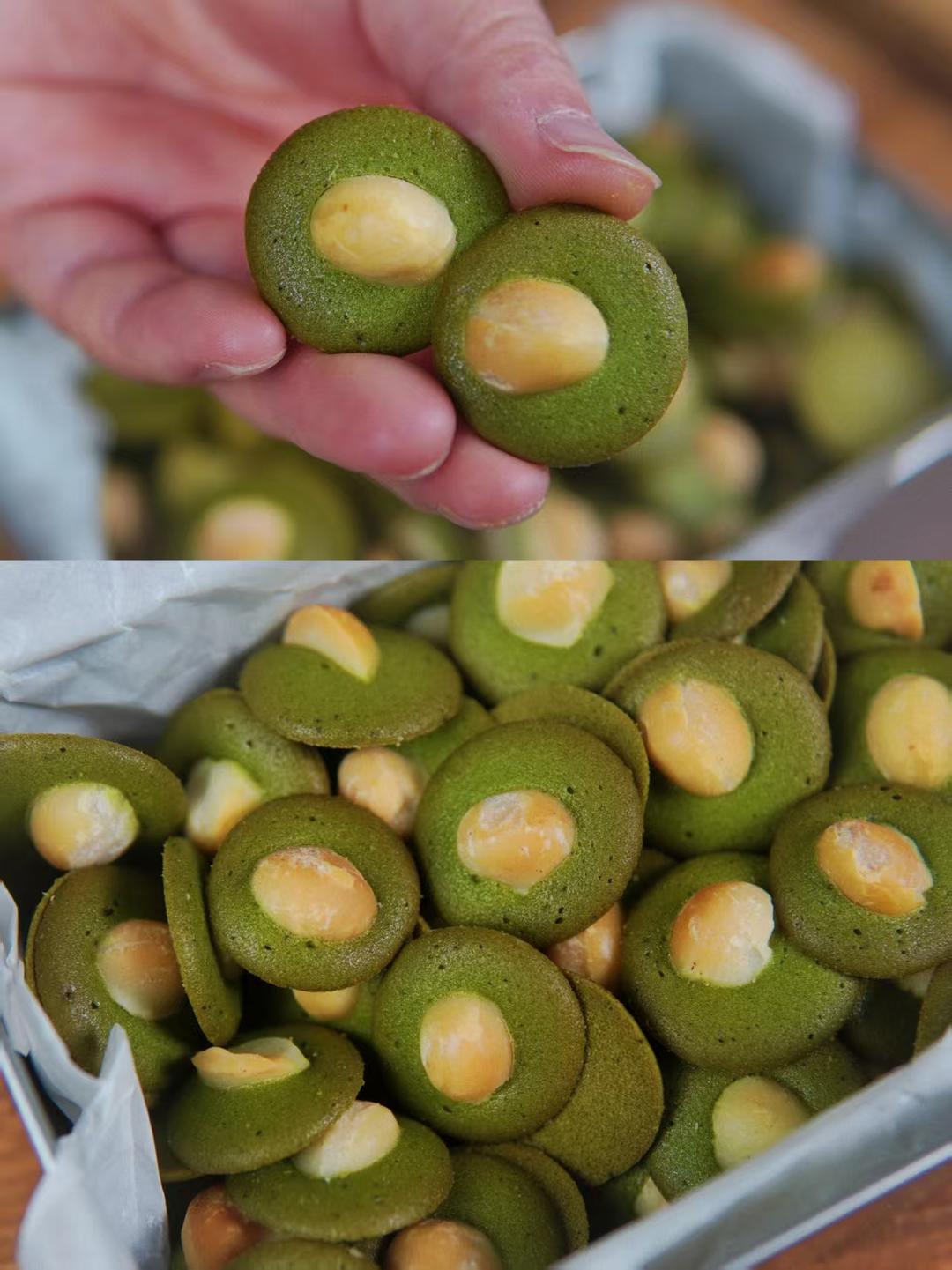 简单好吃的过年小零食抹茶脆片，搅一搅就能做！