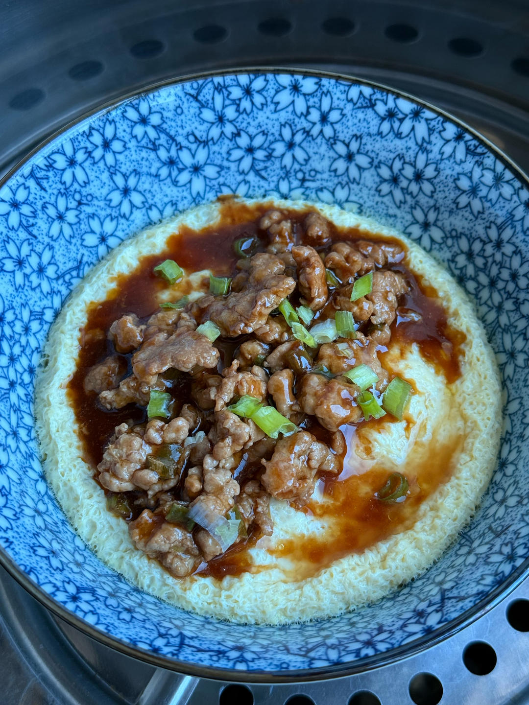 比布丁还要嫩！巨好吃又营养的肉末水蒸蛋