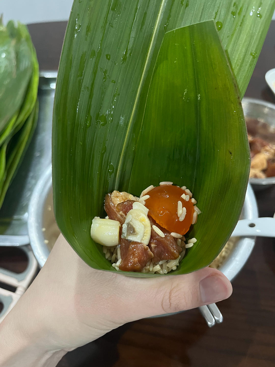 好吃到飞起的肉粽子