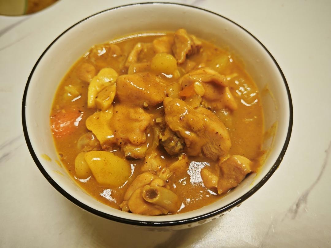 咖喱鸡肉饭的做法