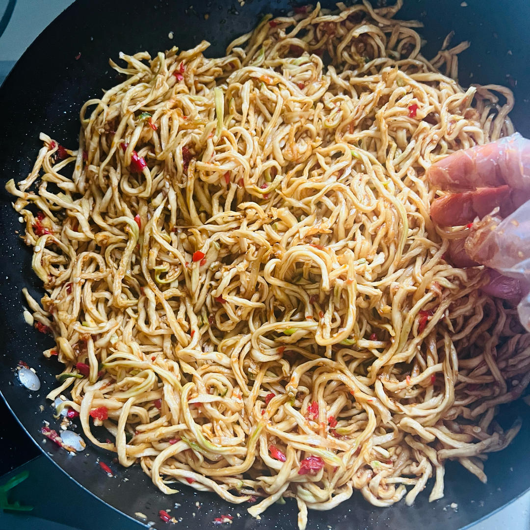 芝麻油香辣木瓜丝