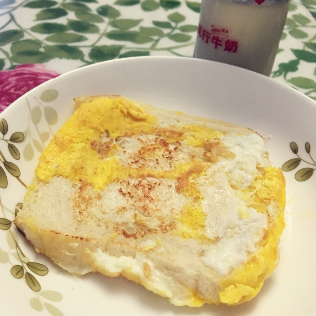 芝士鸡蛋面包片