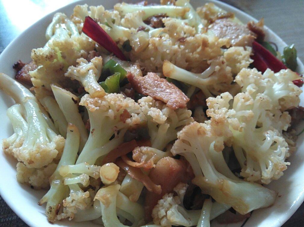 和饭店一个味道的干锅花菜