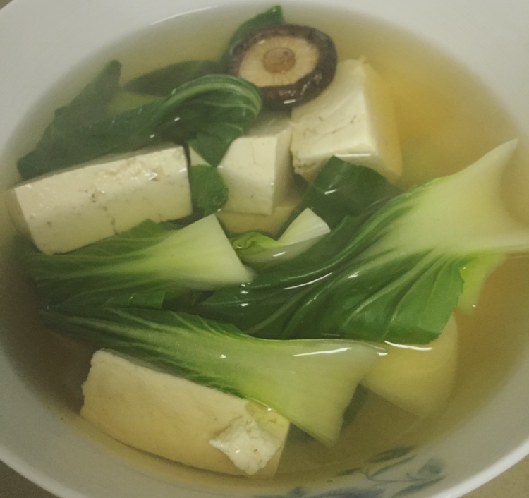 青菜豆腐汤