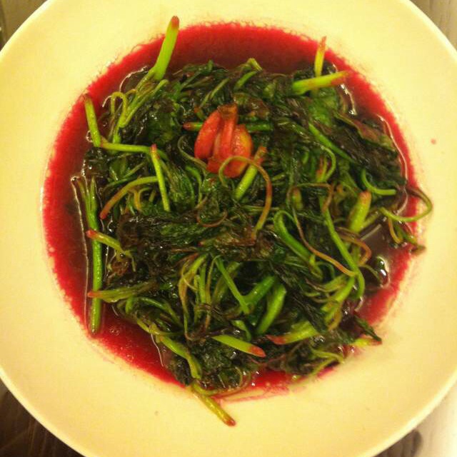 蒜炒米苋