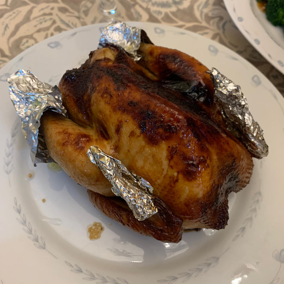 蜂蜜苹果烤鸡/圣诞烤鸡