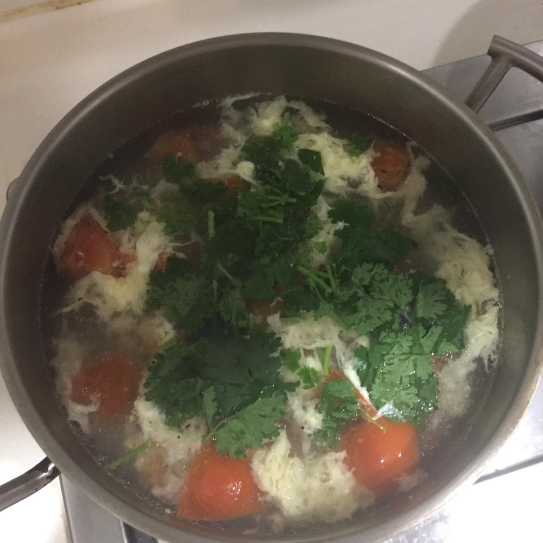 西红柿鸡蛋汤