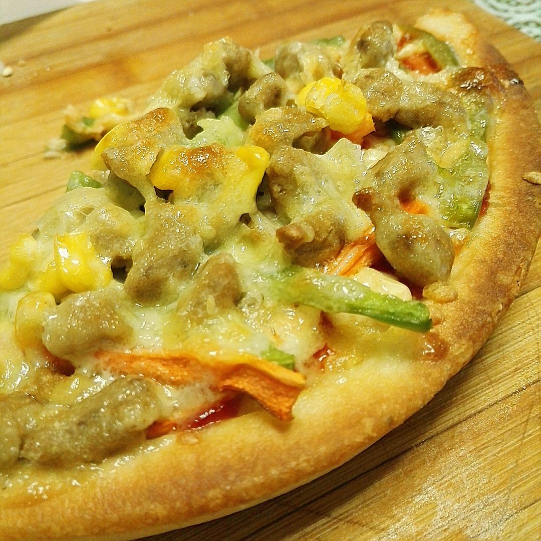 牛肉粒披萨