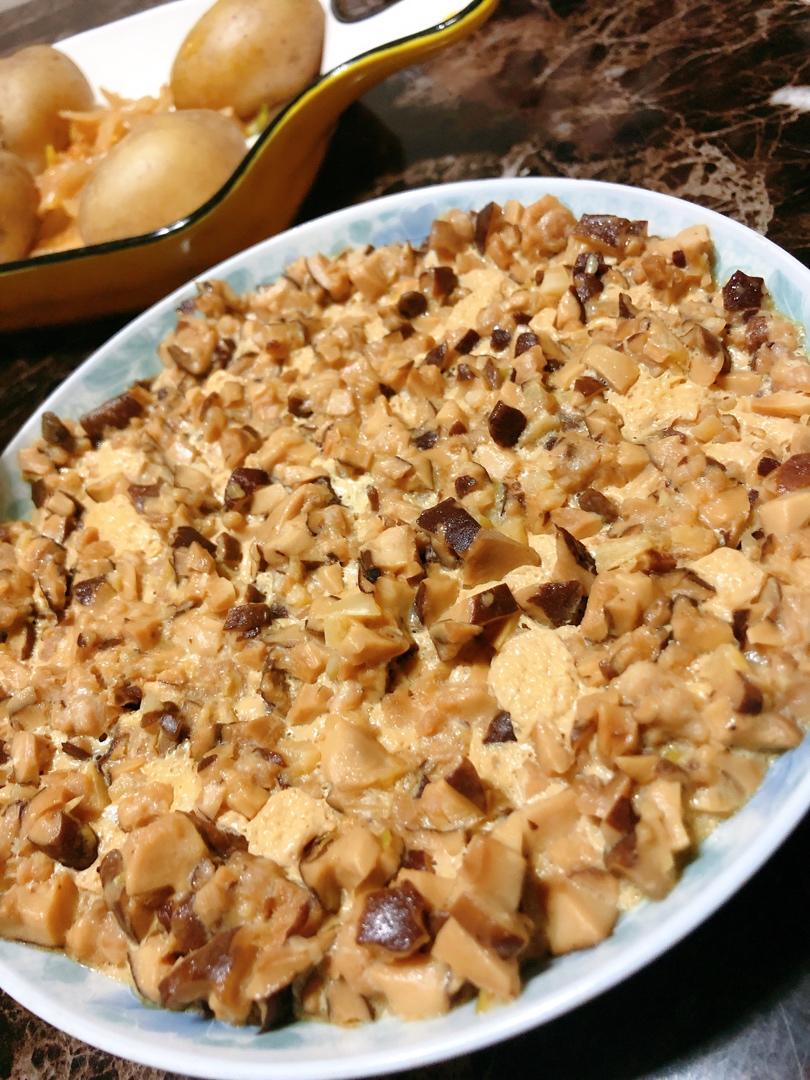 香菇蒸肉饼