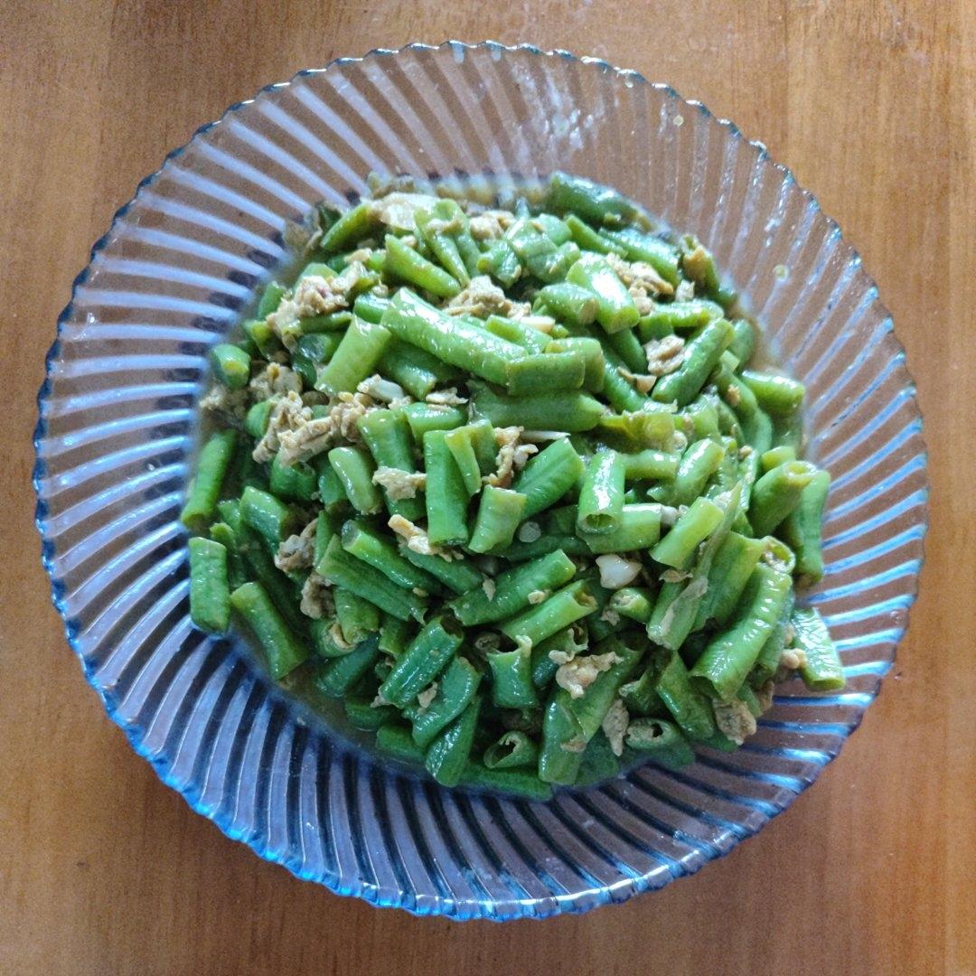 豆角炒蛋超级下饭菜，不好吃算我输