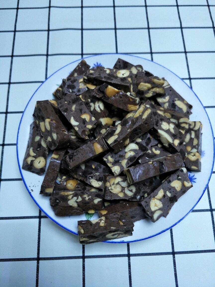 超级无敌好吃的可可奥利奥花生牛轧糖