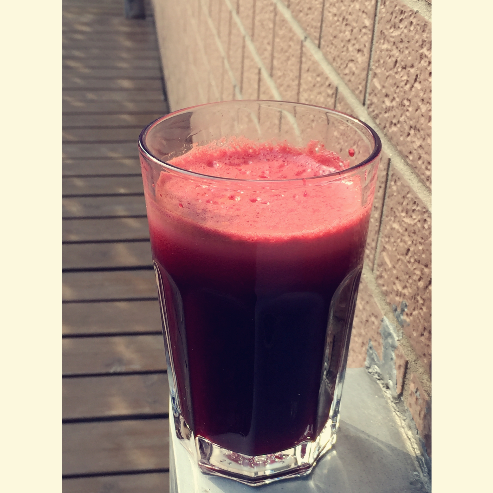 keiko做的甜菜根果汁