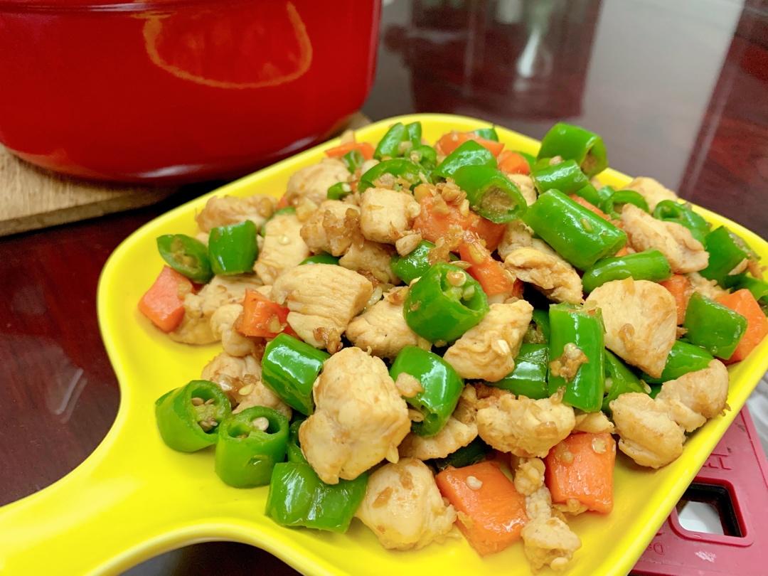 超嫩的小炒鸡胸肉