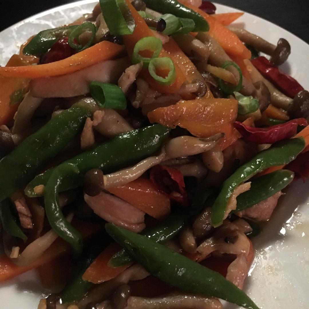 清炒蟹味菇