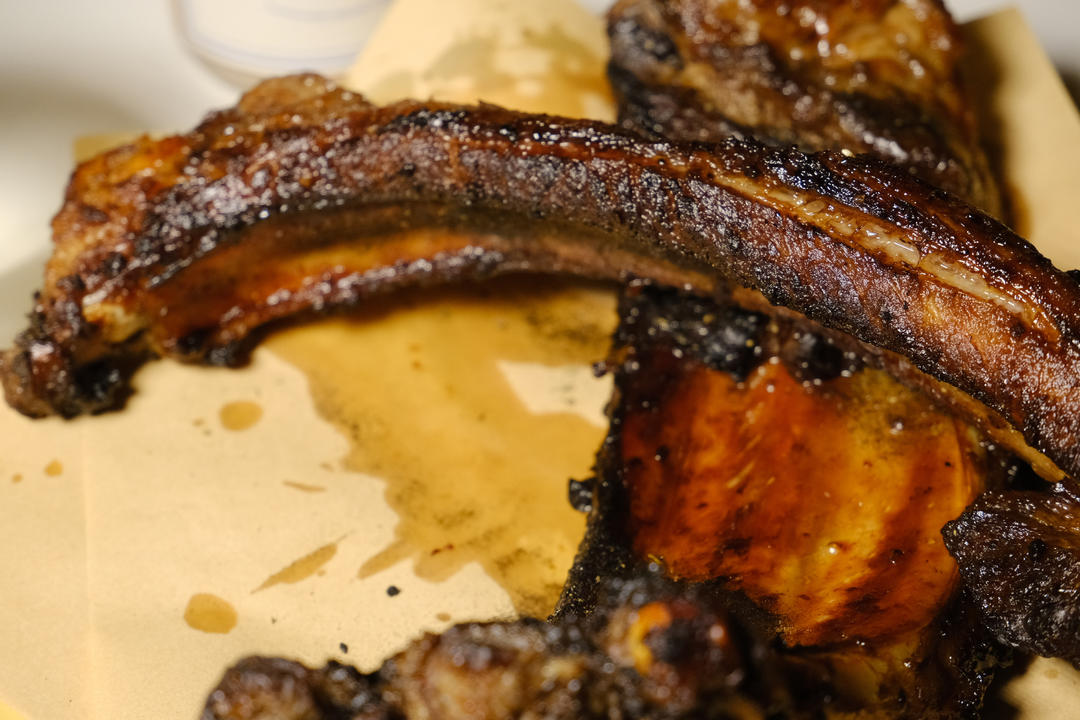 酥香烤羊排