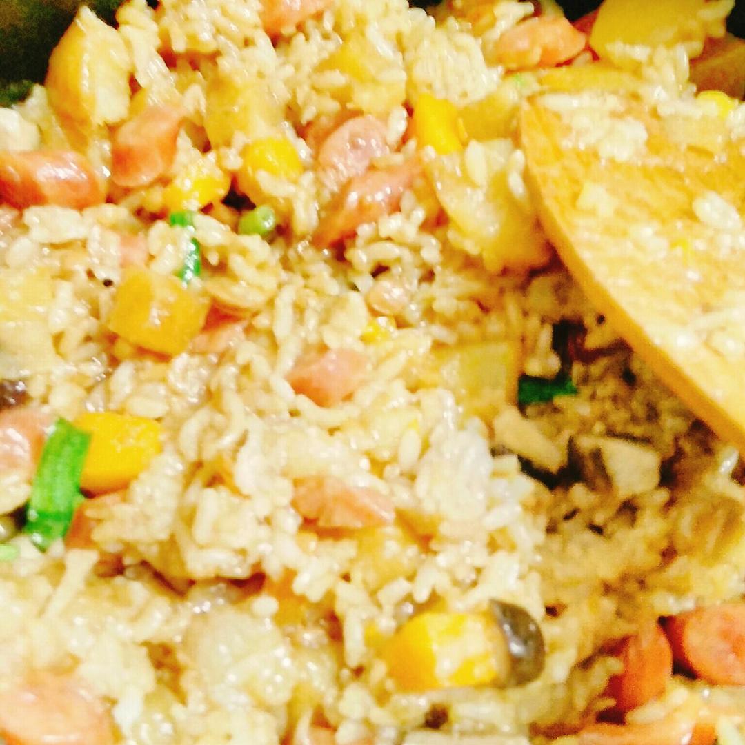 土豆焖饭（电饭锅版）