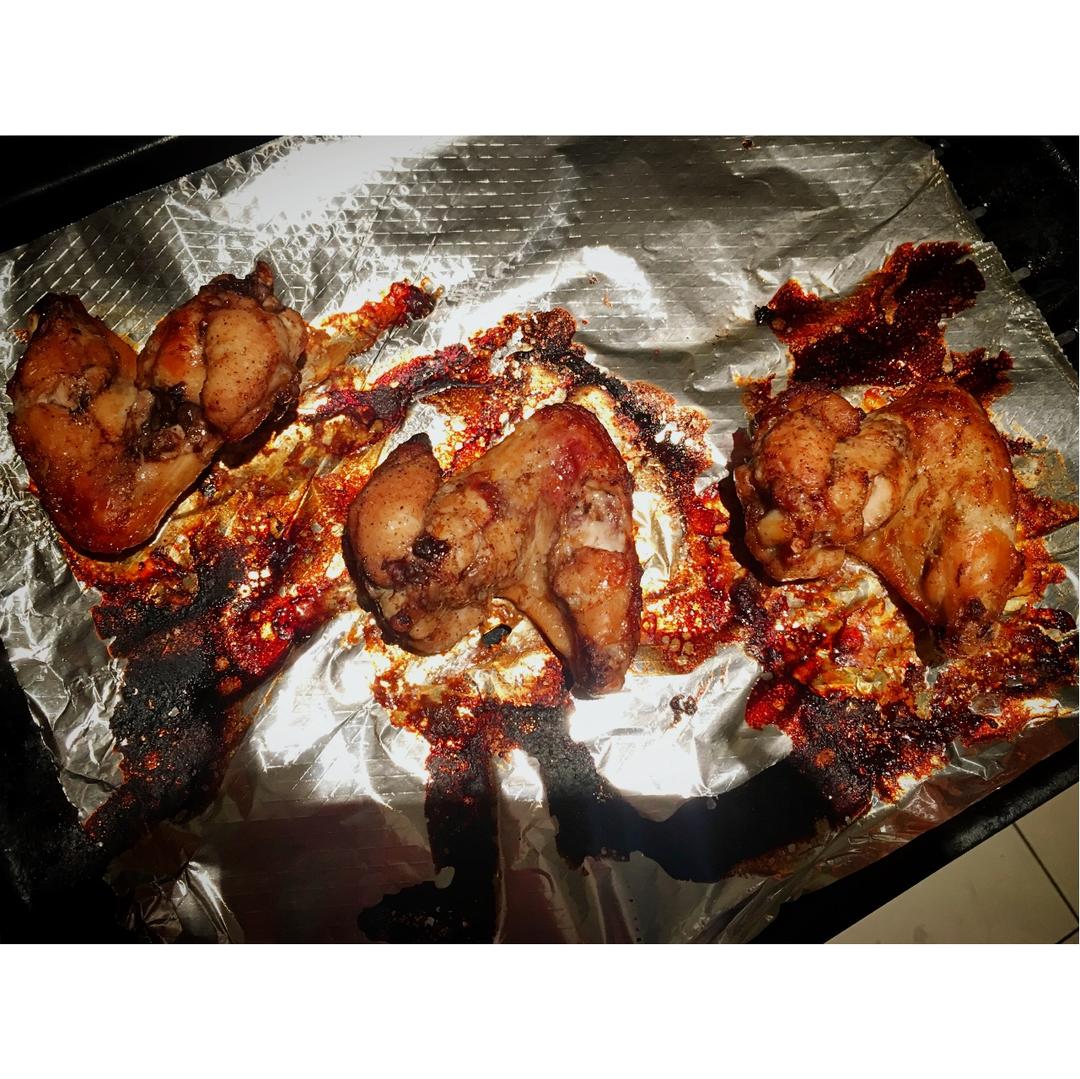 烤鸡翅（自制腌料）