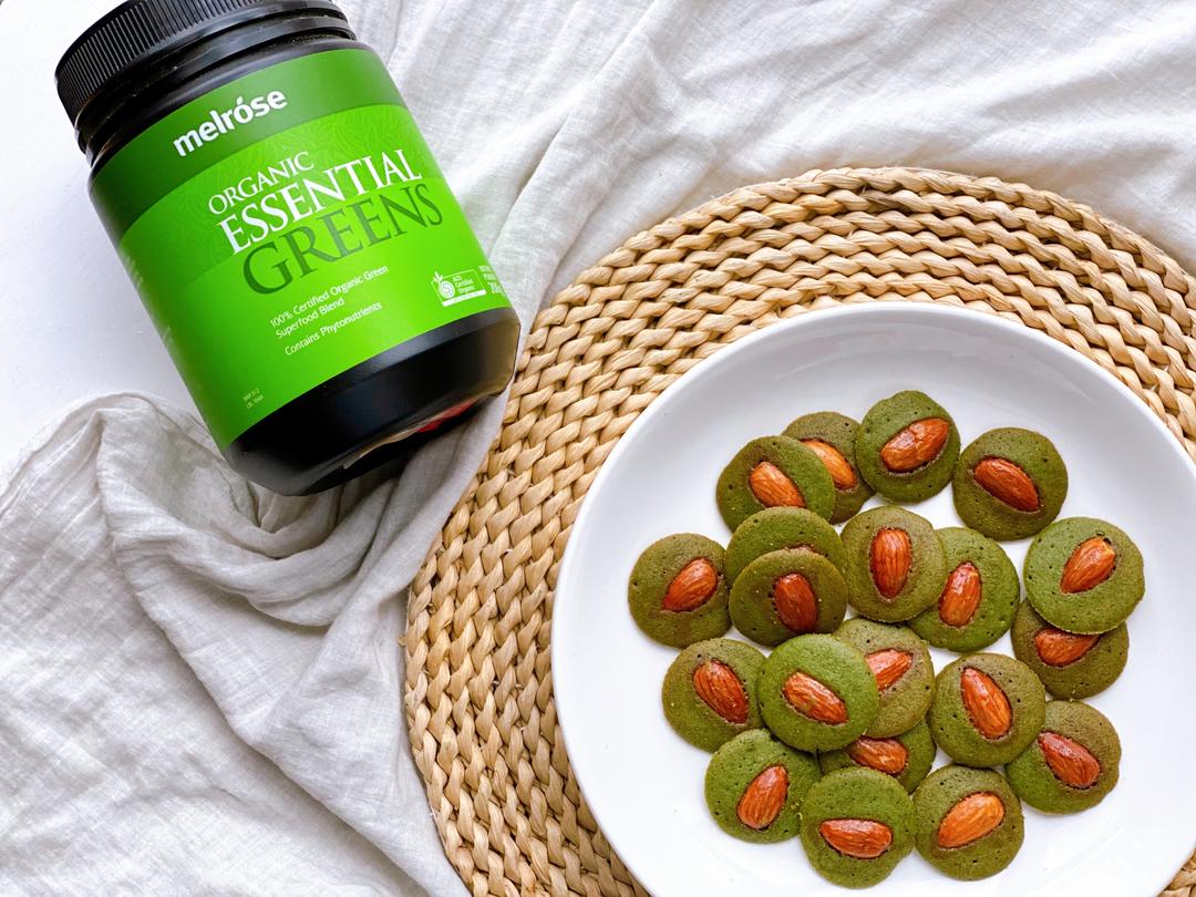 【绿瘦子】网红珍妮坚果脆脆绿瘦子代替抹茶巴旦木脆脆懒人免打发蛋白零嘴小饼干的做法