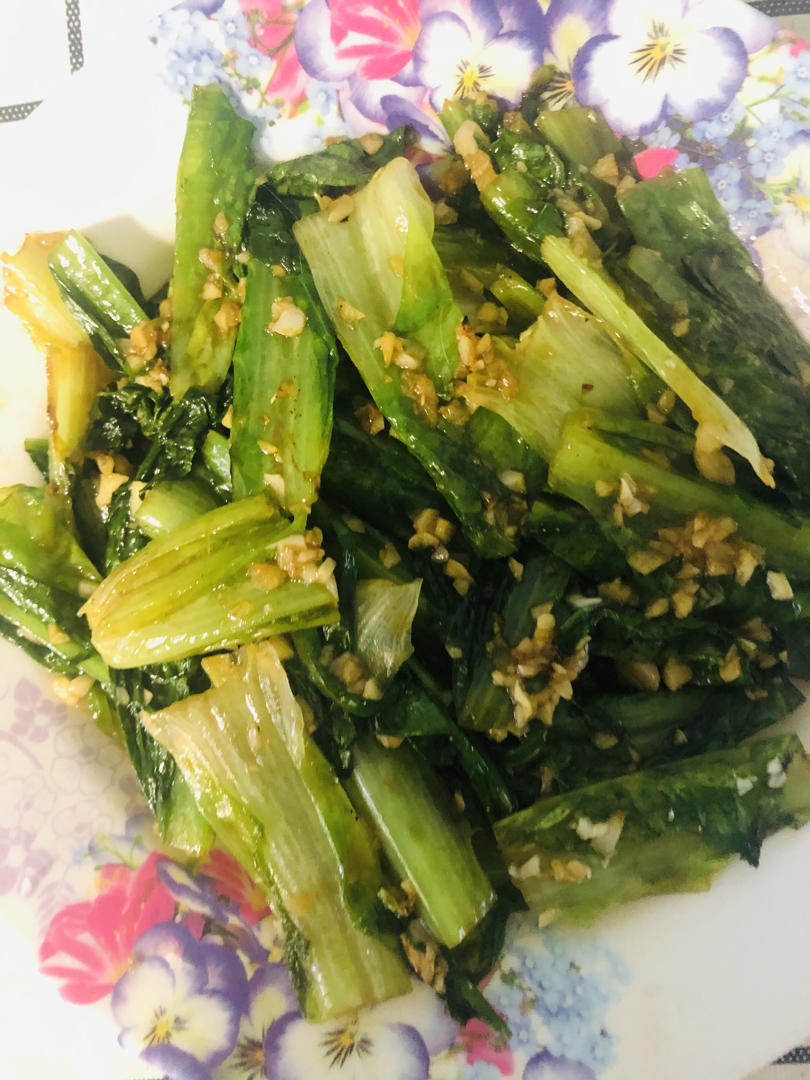 蒜蓉油麦菜（蚝油）