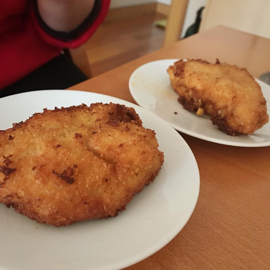 【芝士爆浆鸡排】