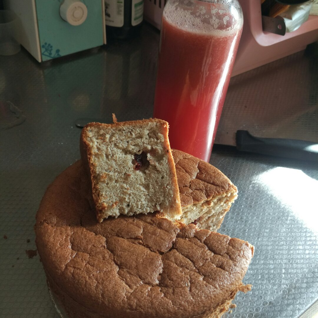 综合水果蔓越莓蛋糕