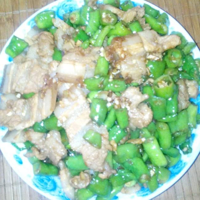 肉炒青椒