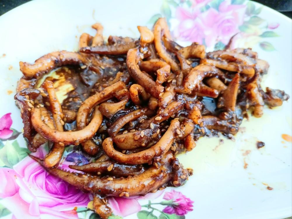 烤鱿鱼（烤箱版）秒杀铁板烧