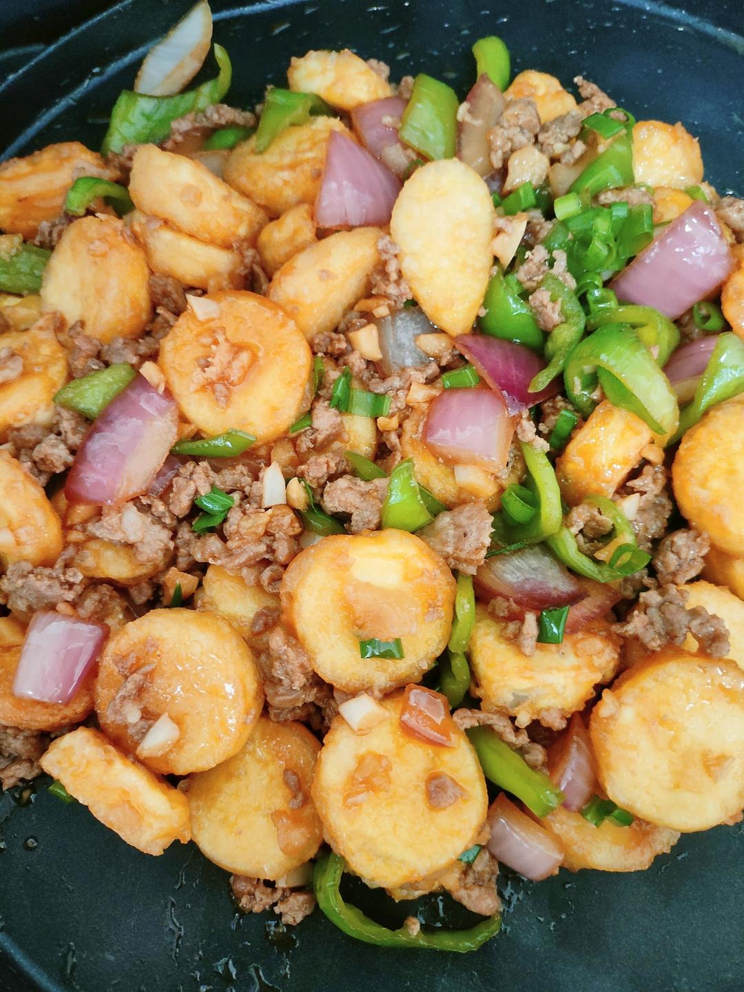 肉末日本豆腐（下饭家常菜）