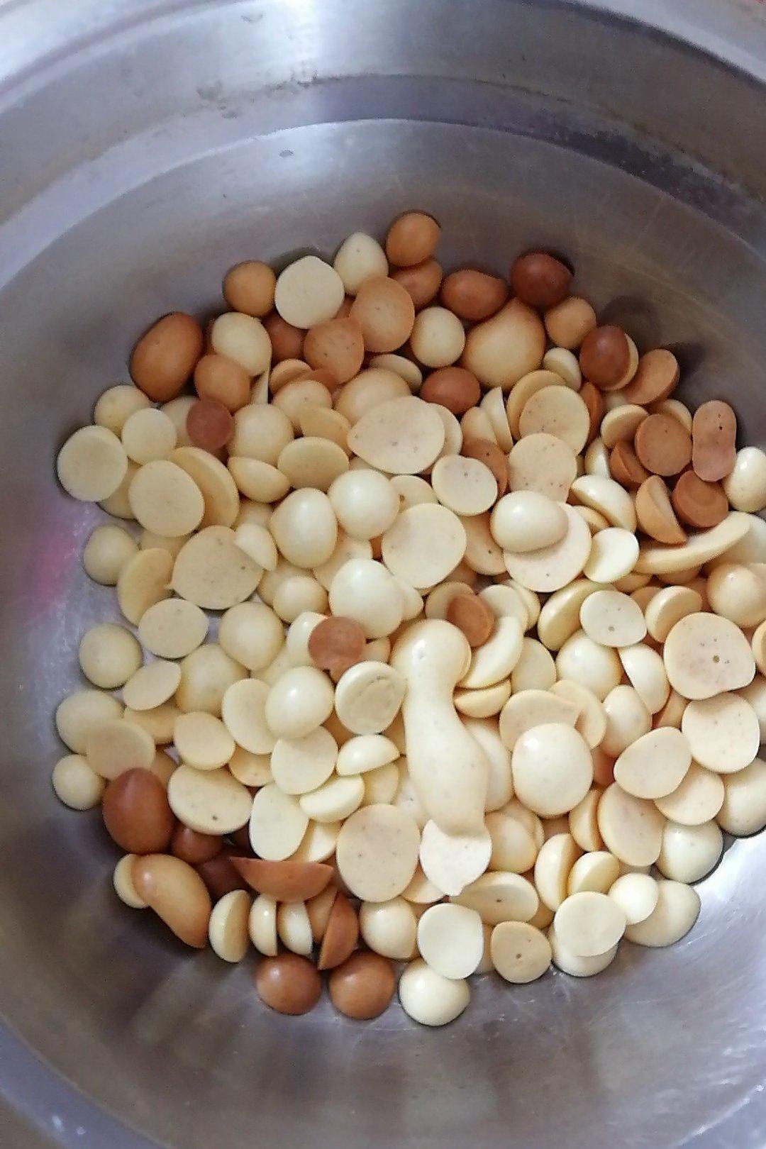 入口即化的无添加蛋黄溶豆