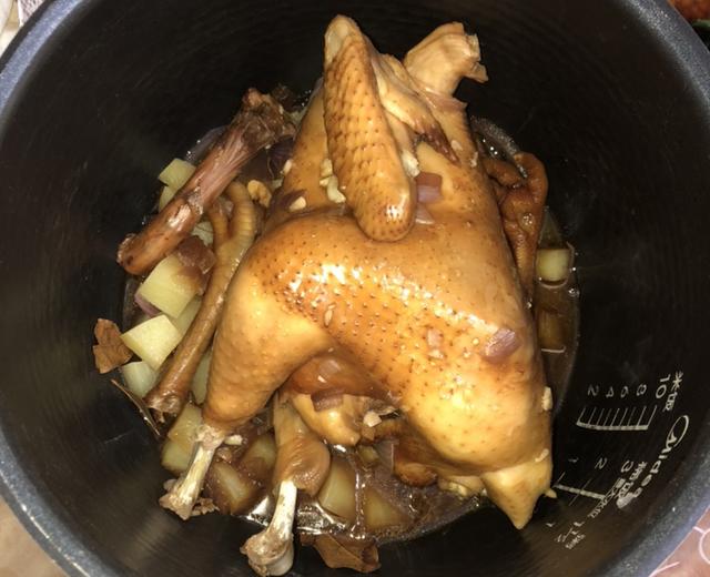 简单版电饭锅焖鸡的做法