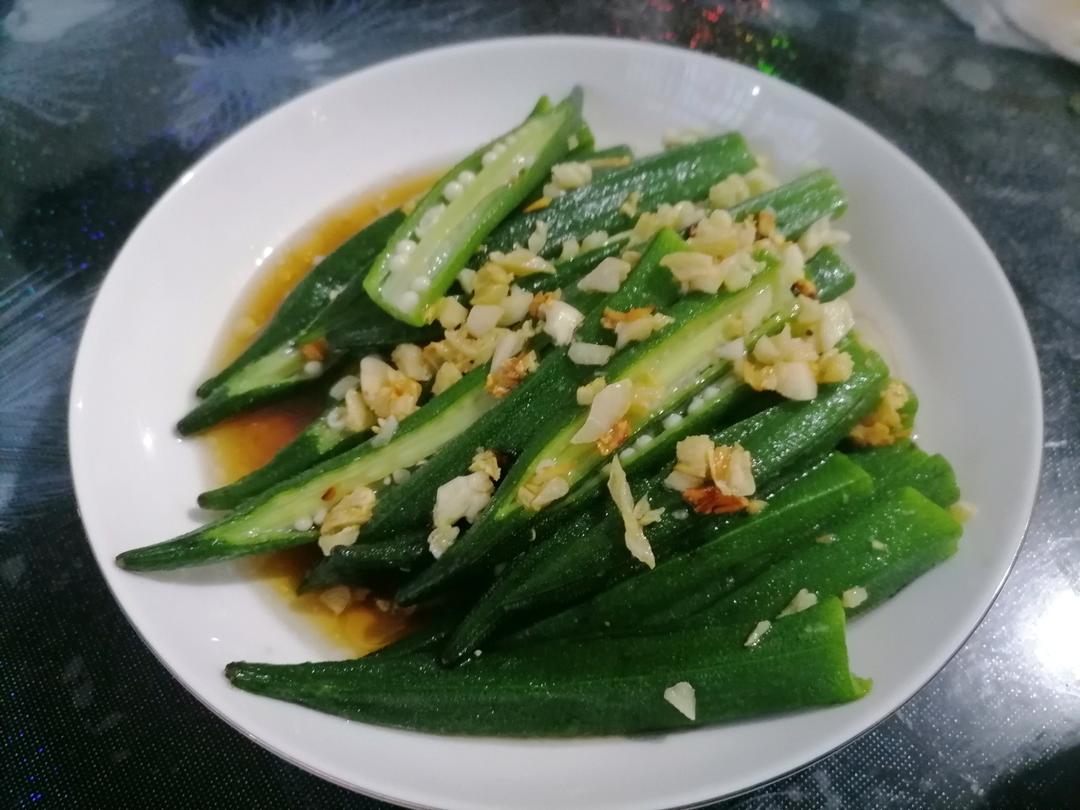 蒜蓉秋葵