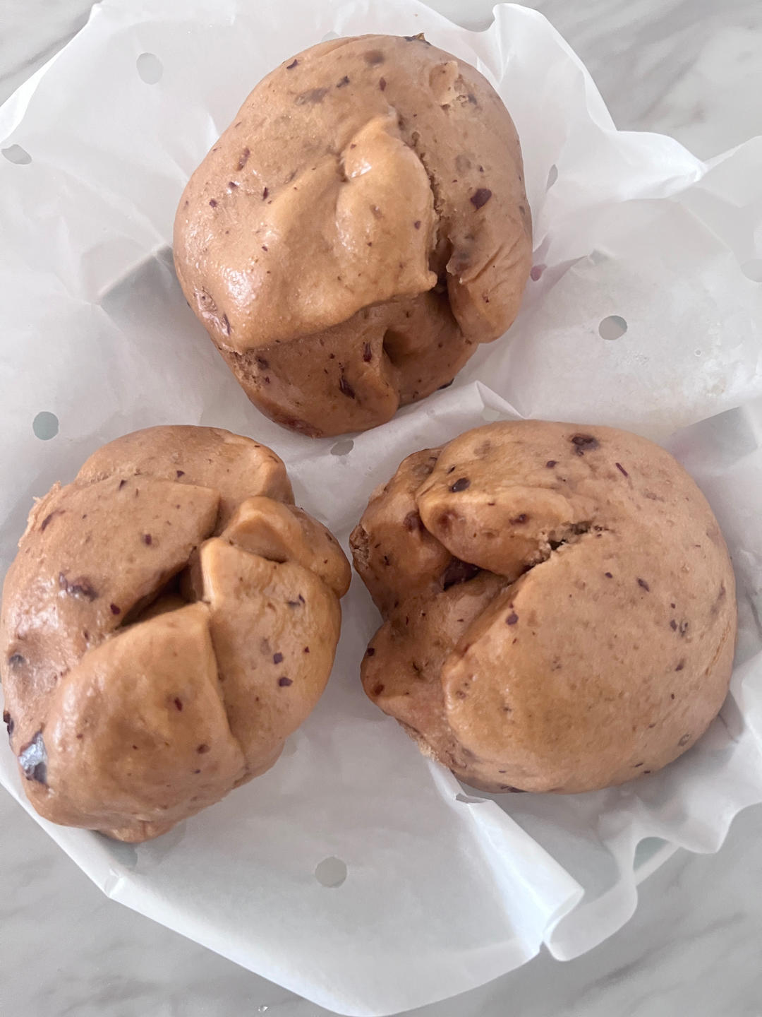 红糖红枣开花馒头（一次性发酵）