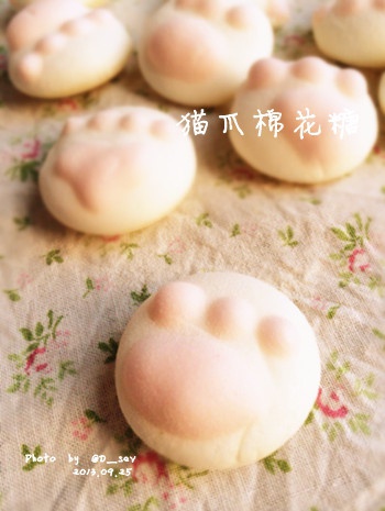猫爪棉花糖