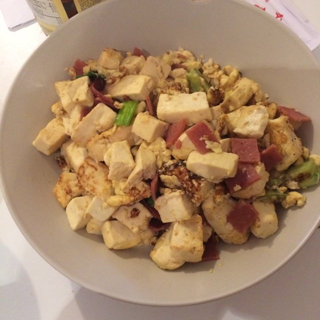 蛋包豆腐丁
