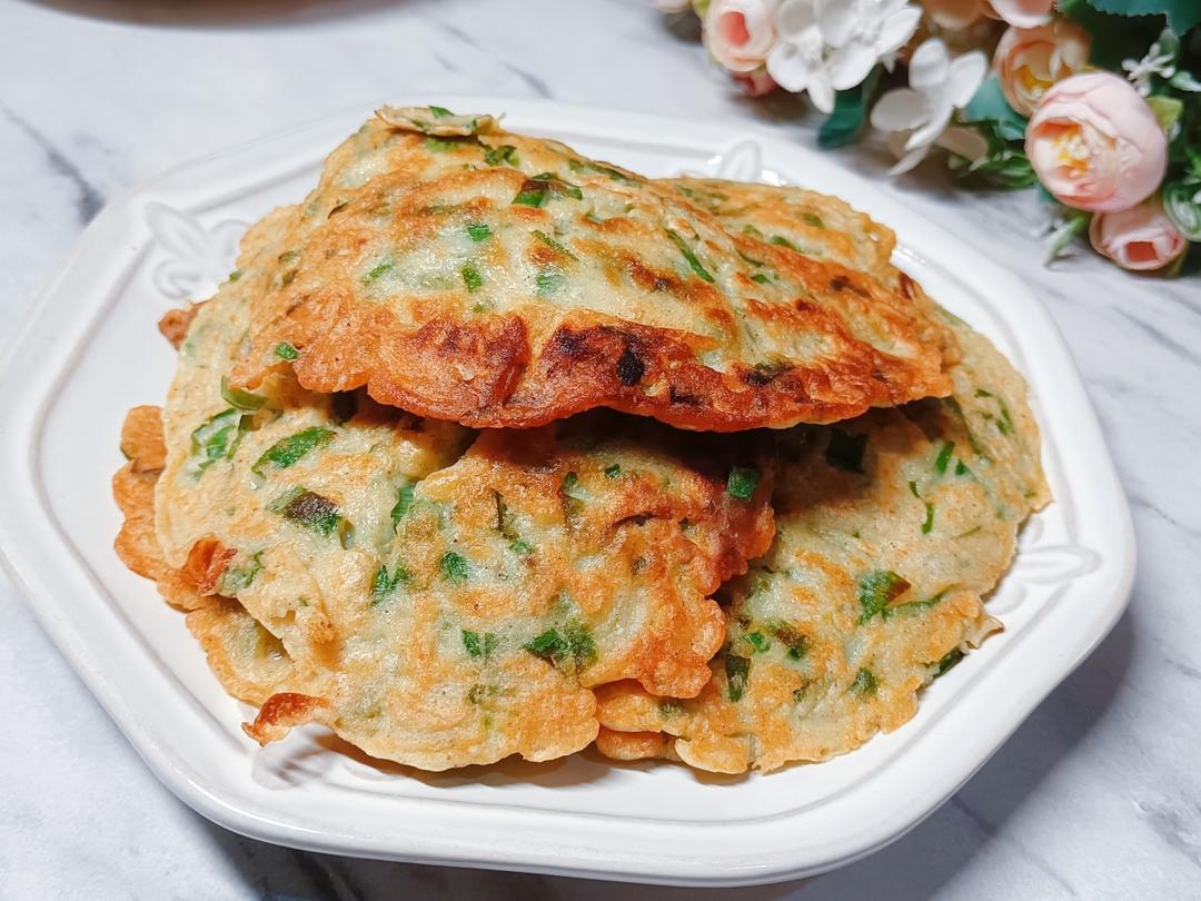 全麦葱花鸡蛋饼（全麦煎饼）