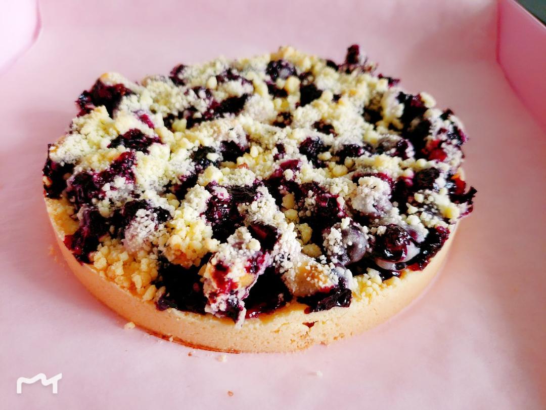 蓝莓酥粒小方块Blueberry Crumber Bars