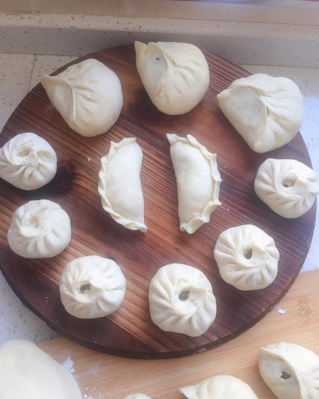 手工包子（肚脐包）