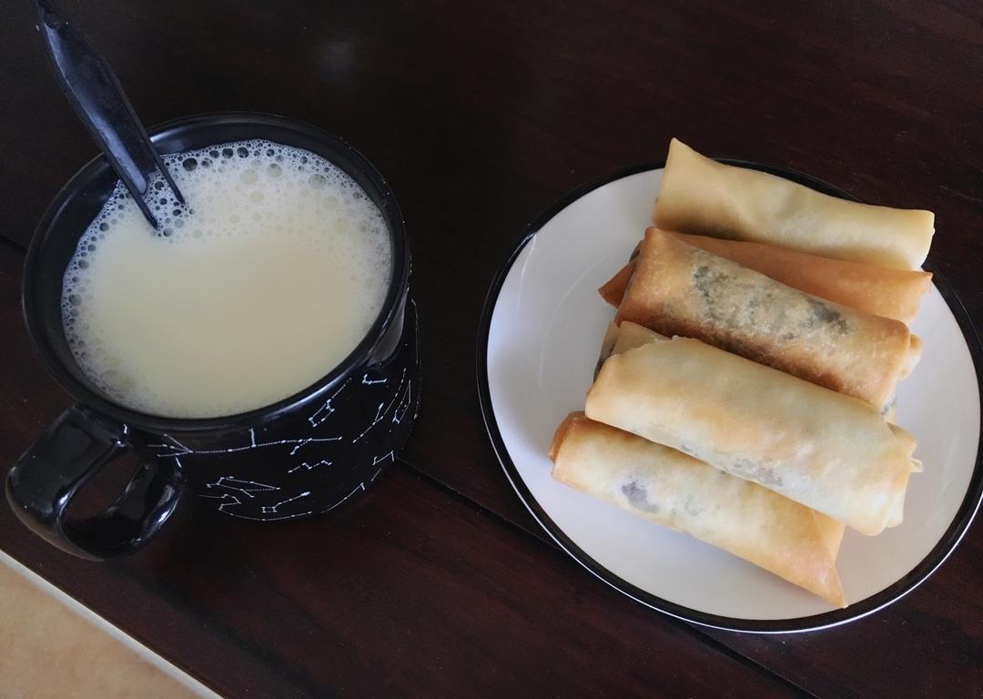 豆沙春卷