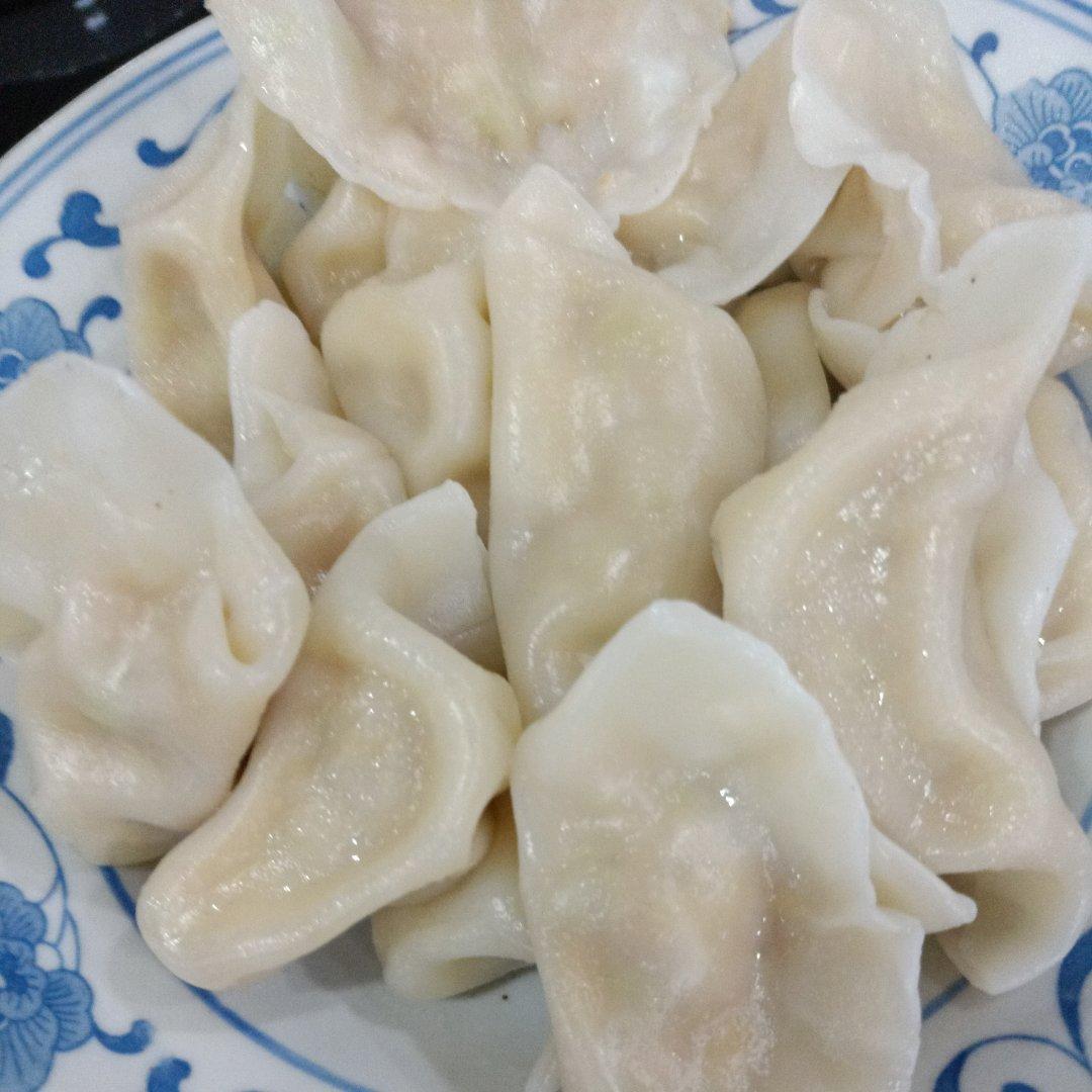 似醉非醒做的猪肉白菜饺子馅香到没朋友